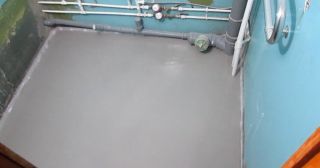 Наливной пол в туалете Ртищево, цена от 898 руб.
